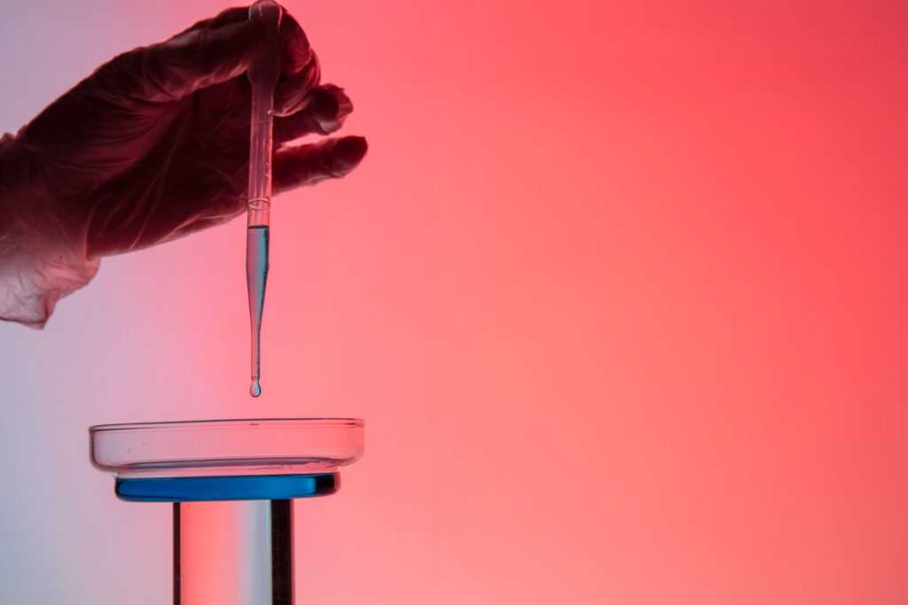still life laboratory samples